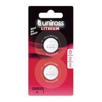 Uniross Gombelem Uniross CR2032 3V Lítium 2 db-os