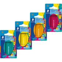 Staedtler Hegyező Staedtler Happy 2 lyukú műanyag bliszteres vegyes színek