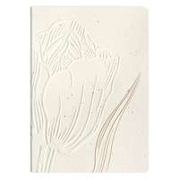 Clairefontaine Jegyzetfüzet Clairefontaine Tulip paper, A/6, 10,5x14,8cm, 64 lapos, sima