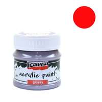 Pentart Kreatív akrilfesték Pentart fényes 50 ml piros