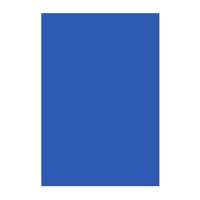 Noname Kreatív dekorgumilap A/4 2 mm kék