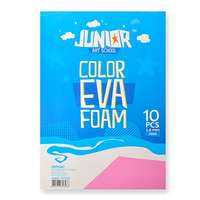 Junior Kreatív Junior dekor gumilap A/4, rózsaszín, 10 db/csomag