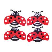 Junior Kreatív Junior filc katicabogár 4 db/csomag