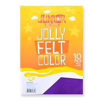 Junior Kreatív Junior filc lapok A/4, lila, 10 db/csomag