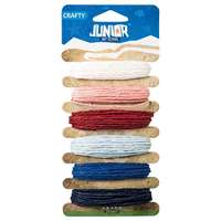 Junior Kreatív Junior papír zsinór 5 m hosszú, 6 féle szín/csomag
