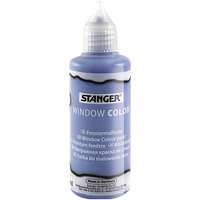 Stanger Kreatív üvegmatrica festék Stanger 80 ml azúrkék