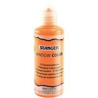 Stanger Kreatív üvegmatrica festék Stanger 80 ml neon narancssárga