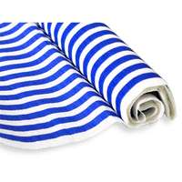 Jolly Krepp-papír Jolly 50x200 cm 28g/m2 fehér sötétkék csíkos