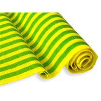 Jolly Krepp-papír Jolly 50x200 cm 28g/m2 sárga zöld csíkos