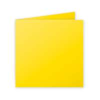 Clairefontaine Levélpapír Clairefontaine Pollen 13.5x13.5 cm dupla napsárga