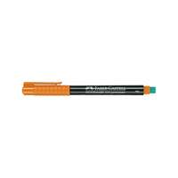 Faber-Castell Marker Faber-Castell permanent F narancssárga