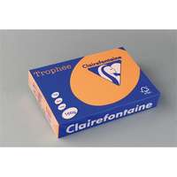 Clairefontaine Másolópapír színes Clairefontaine Trophée A/4 160g pasztell narancssárga 250 ív/csomag (1042)