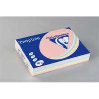 Clairefontaine Másolópapír színes Clairefontaine Trophée A/4 80g pasztell vegyes 5x100 ív/csomag (1703)
