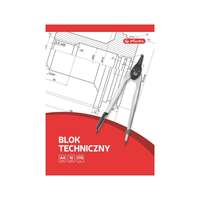 Herlitz Műszaki rajzblokk Herlitz A4 10 ív 170g