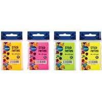Centrum Öntapadós jegyzettömb Centrum Stick Notes 51x76 mm, 80 lapos, 4 féle neon szín