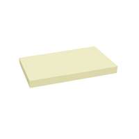 Centrum Öntapadós jegyzettömb Centrum 127x76 mm 100 lapos sárga