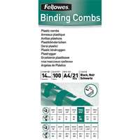 Fellowes Spirál Fellowes 14 mm 81-100 lap fekete