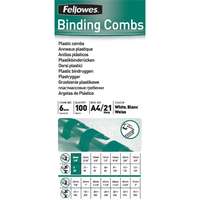 Fellowes Spirál Fellowes 6 mm 10-20 lap fehér