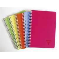 Clairefontaine Spirálfüzet Clairefontaine Linicolor Fresh A/5-90 lapos kockás vegyes színek