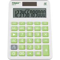 Truly Számológép Truly asztali 6002-12 zöld