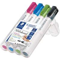 Staedtler Táblamarker Staedtler Lumocolor kerek 4 db-os klt. (pink, világoskék, világoszöld, fekete)