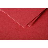 Clairefontaine Üdvözlőkártya Clairefontaine Pollen 11x15,5 cm intenzív vörös