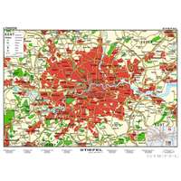 Stiefel London várostérkép (angol nyelvű)