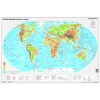Stiefel A Föld domborzata térkép könyöklő