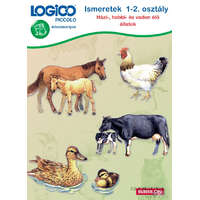 Babilon Könyvkiadó LOGICO Piccolo feladatkártyák Ismeretek 1-2. osztály: Házi-, hobbi- és vadon élő állatok