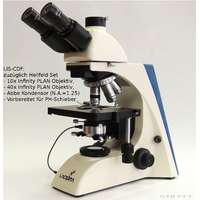 Lacerta Lacerta Élő vérvizsgálati sötéttér trinokuláris mikroszkóp, 40-1000x