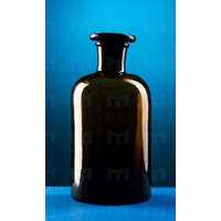 Energo Folyadéküveg, szűk nyakú, barna, 125 ml