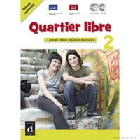 Klett Quartier libre 2 Livre de l&#039;éléve CD+DVD+Magazie