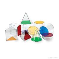 Learning Resources Óriás átlátszó geometriai formák