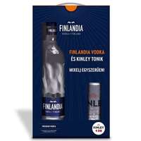Finlandia Finlandia 0,7l Vodka + 4x0,25l dobozos Kinley Tonik [40%]