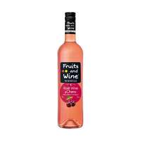 Fuit &amp; Wine fruits & Wine Rosé & Cherry 0,75l Bor + Gyümölcs [7,5%]