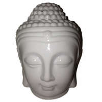 JanZashop Buddha fej aromalámpa fehér