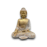 JanZashop Ülő Buddha Szobor Aranyozott 20 cm