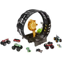Mattel Mattel Hot Wheels Monster Trucks hurok kihívás játékszett 8db autóval