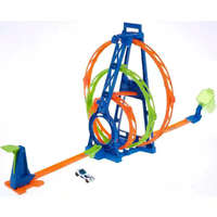 Mattel Mattel Hot Wheels 3 az 1-ben tripla hurok ugratópálya játékszett