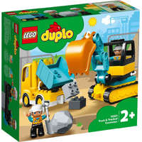 Lego® Lego Duplo 10931 Teherautó és lánctalpas markoló