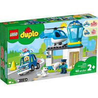 Lego® Lego Duplo 10959 Rendőrkapitányság rendőrautóval és helikopterrel