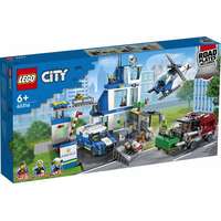 Lego® Lego City 60316 Rendőrkapitányság rendőrautóval és helikopterrel