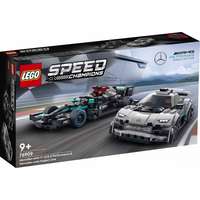 Lego® Lego Speed Champions 76909 Mercedes-AMG F1 W12 E Performance y Mercedes-AMG Project One versenyautók