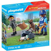 Playmobil Playmobil 71731 Nyomkövetés rendőrkutyával