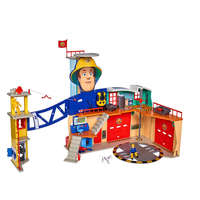 Simba Toys® Sam a tűzoltó - Mega XXL tűzoltó állomás Sam figurával