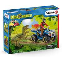 Schleich Schleich 41466 Menekülés quaddal egy Velociraptor elől