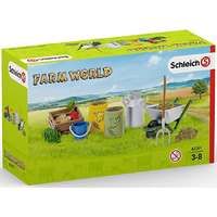 Schleich® Schleich 42301 Takarmány- és ápoló készlet a farm állatainak