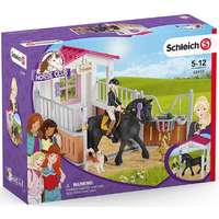 Schleich Schleich 42437 Istálló Torival és fríz lovával