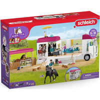 Schleich® Schleich 42619 Lószállító és lakóbusz lovakkal