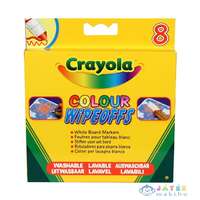 Crayola Crayola: 8 Db Lemosható Vastag Filctoll Fehér Táblára (Crayola, 8223)